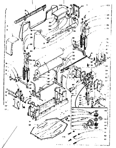 Wringer and wringer gear case assembly