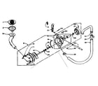 Kenmore 1106302800 pump and pump parts diagram