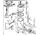 Kenmore 1106302802 machine sub-assembly diagram