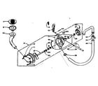 Kenmore 1106302802 pump and pump parts diagram
