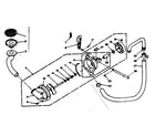 Kenmore 1106302811 pump and pump parts diagram