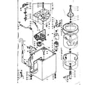 Kenmore 1106303002 machine sub-assembly diagram