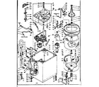 Kenmore 1106304400 machine sub-assembly diagram