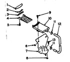 Kenmore 1106304401 filter assembly diagram