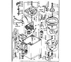 Kenmore 1106305452 machine sub-assembly diagram