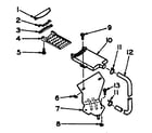 Kenmore 1106305452 filter assembly diagram
