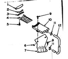 Kenmore 1106305453 filter assembly diagram