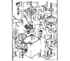 Kenmore 1106304500 machine sub-assembly diagram