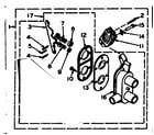 Kenmore 1106304500 two way valve assembly diagram