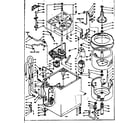Kenmore 1106304551 machine sub-assembly diagram