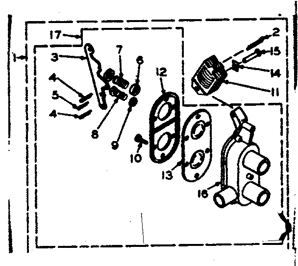Two way valve assembly