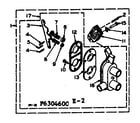 Kenmore 1106304650 two way valve assembly diagram