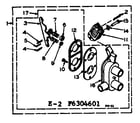 Kenmore 1106304601 two way valve assembly diagram
