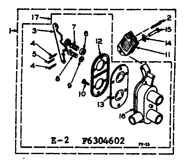 Two way valve assembly