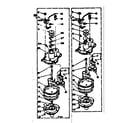 Kenmore 1106305603 pump assembly diagram