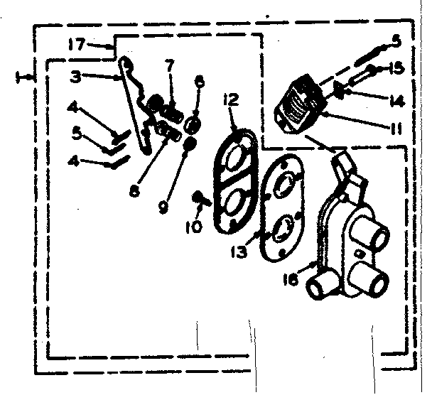 Two way valve assembly
