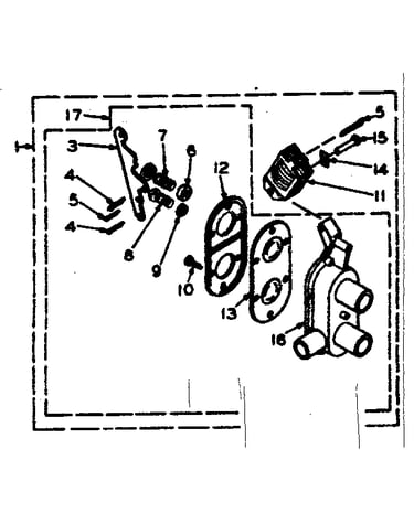 Two way valve assembly