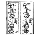 Kenmore 1106304655 pump assembly diagram