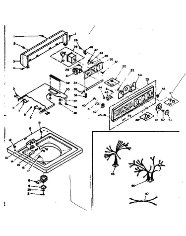 Top and console assembly