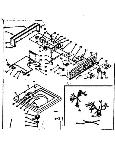 Top and console assembly