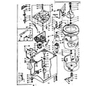 Kenmore 1106304850 machine sub-assembly diagram