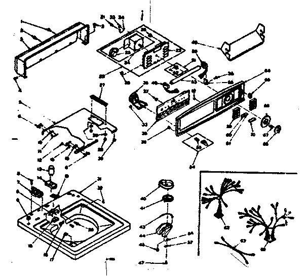 TOP AND CONSOLE ASSEMBLY