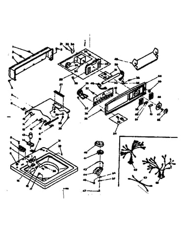 Top and console assembly