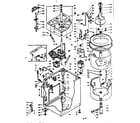 Kenmore 1106304803 machine sub-assembly diagram