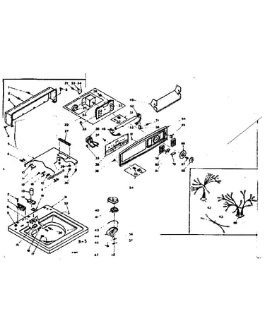 Top and console assembly