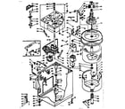 Kenmore 1106304804 machine sub-assembly diagram