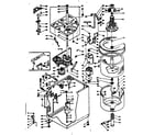 Kenmore 1106305855 machine sub-assembly diagram