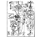 Kenmore 1106305856 machine sub-assembly diagram