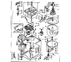Kenmore 1106305857 machine sub-assembly diagram