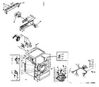 Kenmore 1106307400 machine sub-assembly diagram