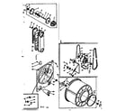 Kenmore 1106307401 bulkhead assembly diagram