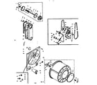 Kenmore 1106307402 bulkhead assembly diagram