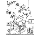 Kenmore 1106307500 machine sub-assembly diagram