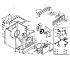 Kenmore 1106307501 machine sub-assembly diagram