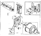 Kenmore 1106307501 bulkhead assembly diagram
