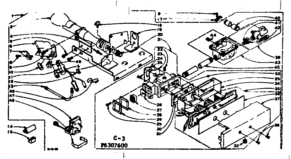Dole burner assembly