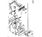Kenmore 1106307601 machine sub-assembly diagram