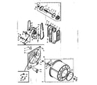 Kenmore 1106307601 bulkhead assembly diagram