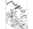Kenmore 1106307602 machine sub-assembly diagram