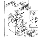 Kenmore 1106307603 machine sub-assembly diagram