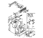 Kenmore 1106307640 machine sub assembly diagram