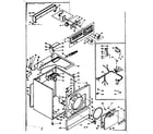 Kenmore 1106307642 machine sub-assembly diagram