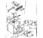 Kenmore 1106307643 machine sub-assembly diagram