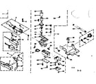 Kenmore 1106307643 burner assembly diagram