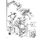 Kenmore 1106307700 machine sub-assembly diagram