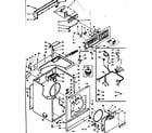 Kenmore 1106307701 machine sub-assembly diagram